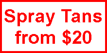 Text Box: Spray Tansfrom $15